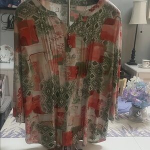 Lowest Price to Date$ Closet Clearance NWOT So. Lady Elegant Multicolor Blouse